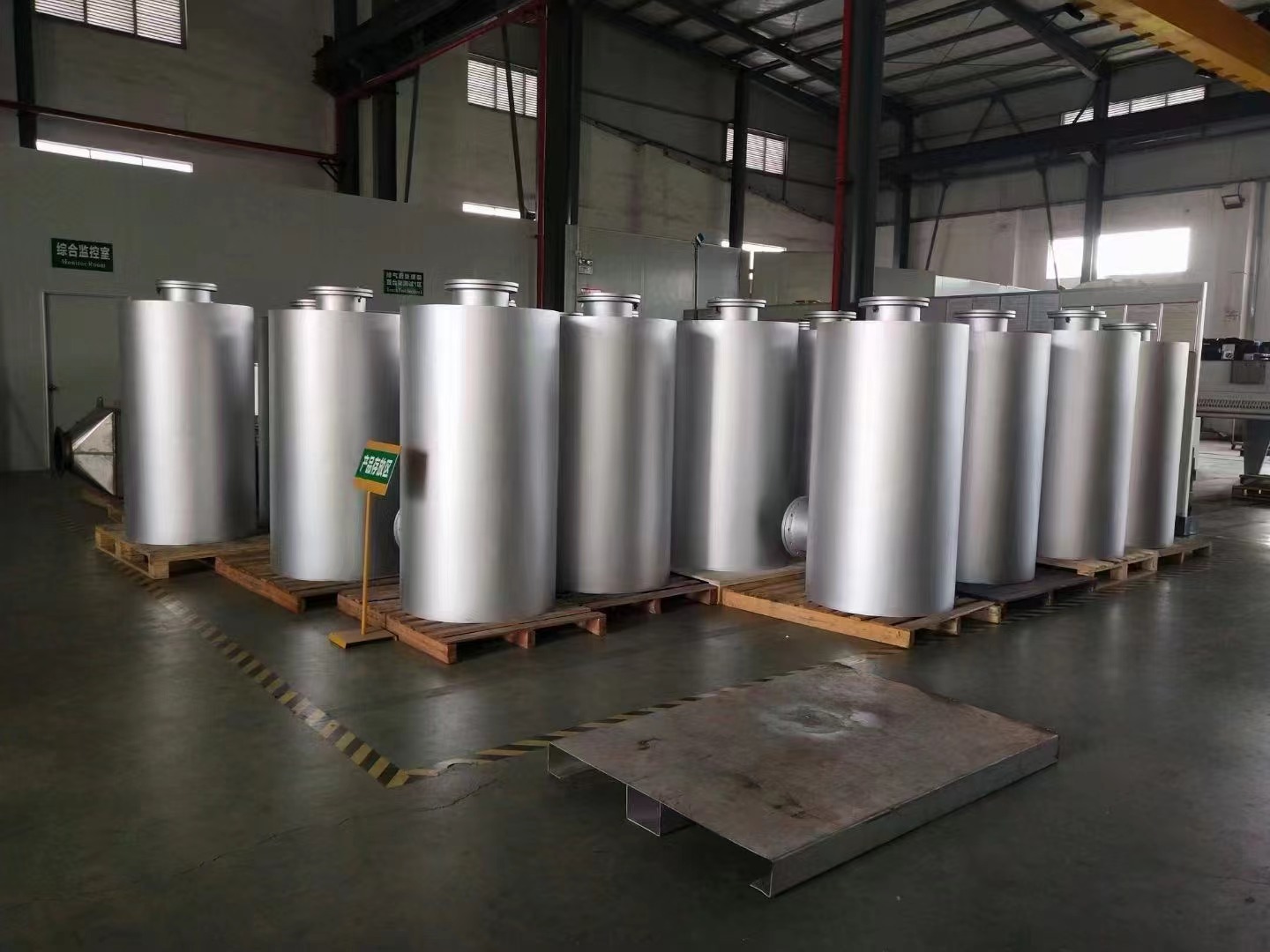吉林柴油機發電機組一級消聲器后處理裝置